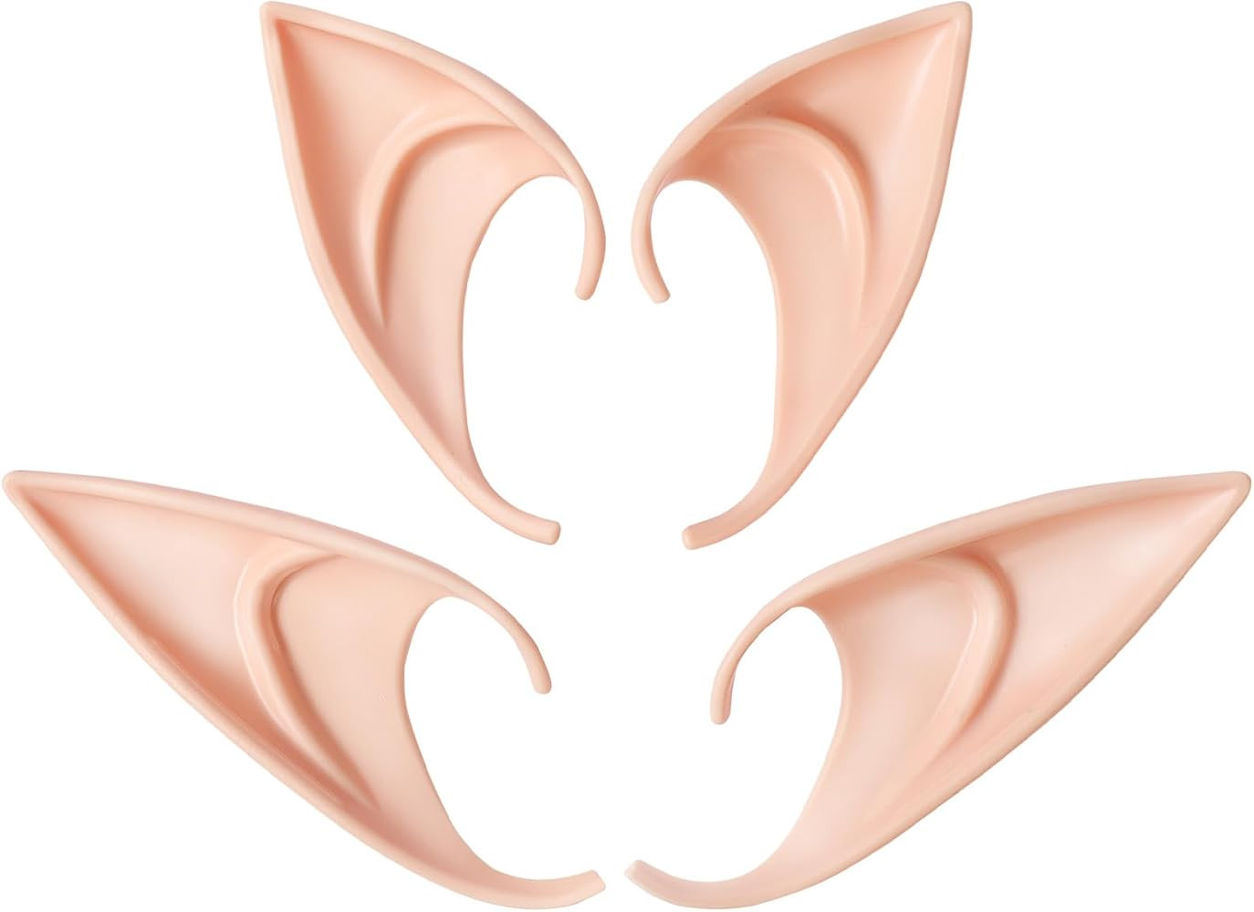 Elf Ears Medium and Long Style for Captivating Elf Ears Cosplay and Fair Ears Transformations, Un... | Amazon (US)