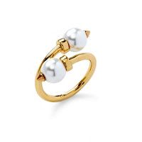 Overlapping Pearls Ring | C. Wonder