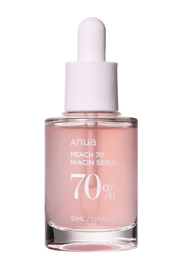 Anua Peach 70% Niacinamide Serum 30ml / brightening hydrating face serum/daily clean beauty (1.01... | Amazon (US)