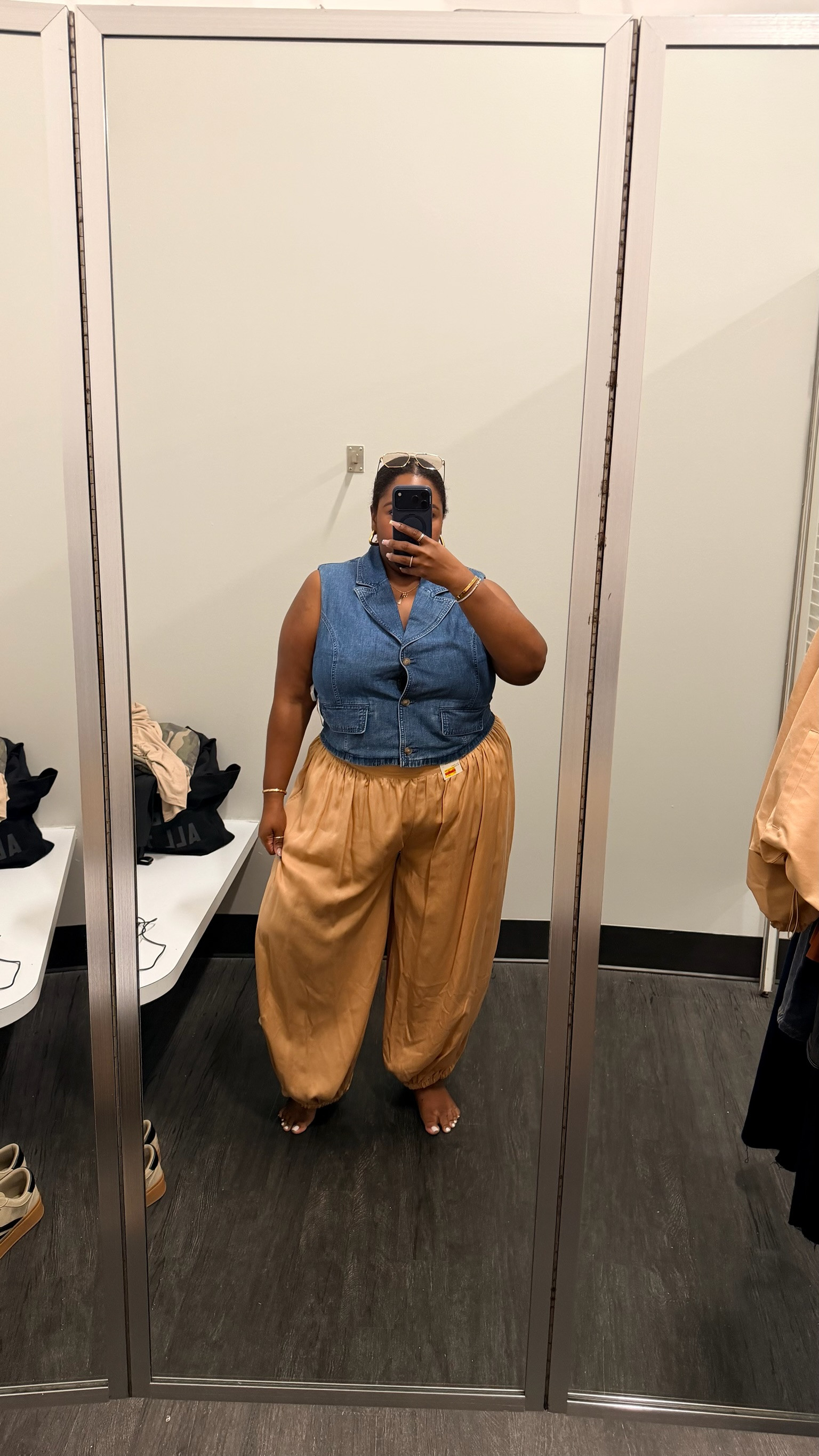 I've been seeing the girls wear oversized balloon pants so I was so happy to find some in plus size!

#LTKPlusSize #LTKootd #LTKgrwm