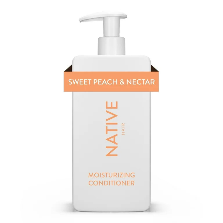 Native Moisturizing Conditioner, Sweet Peach & Nectar, Sulfate & Paraben Free, 16.5 oz | Walmart (US)