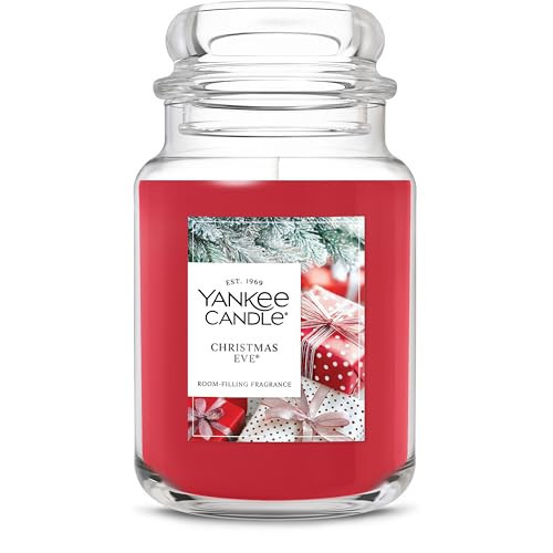 Yankee Candle Christmas Eve, Christmas Scented Candle, 22oz Large Jar with up to 150 Hour Burn Time, Giftable, Holidays | Amazon (US)