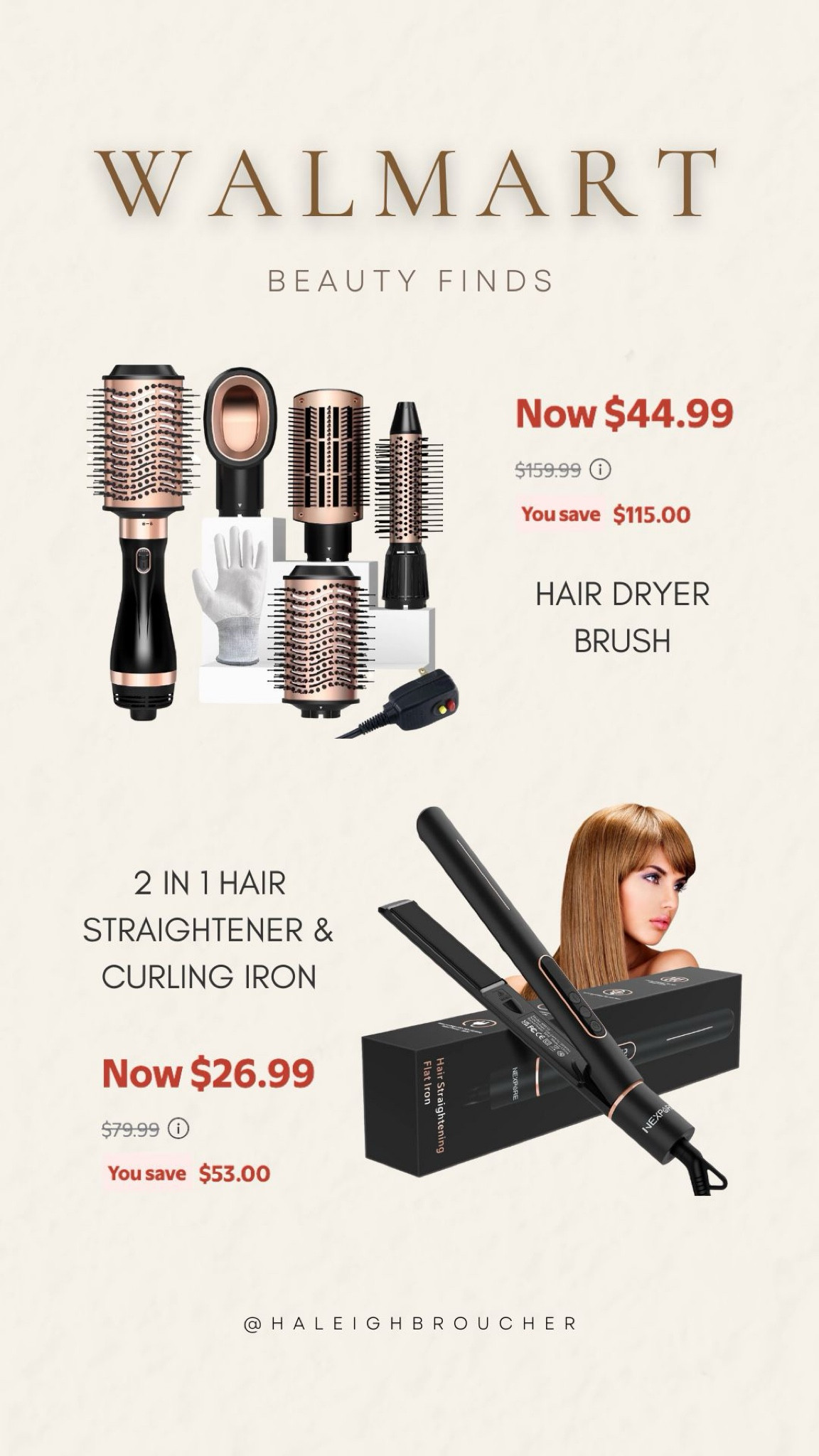 Beauty finds on sale from Walmart 💕

#LTKFindsUnder50 #LTKBeauty #LTKSaleAlert