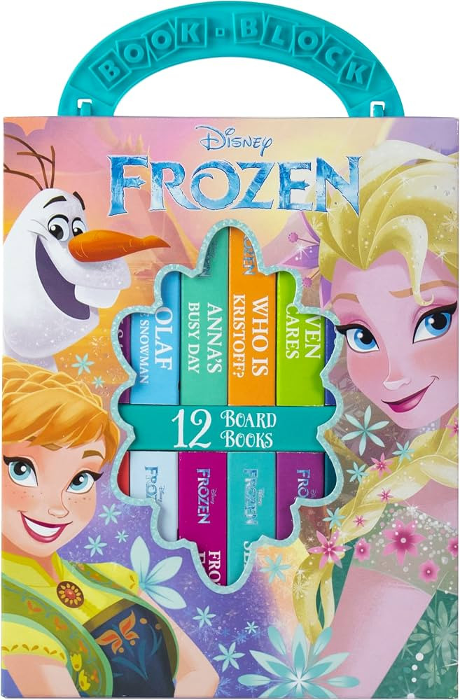 Disney - Frozen My First Library Board Book Block 12-Book Set - PI Kids | Amazon (US)