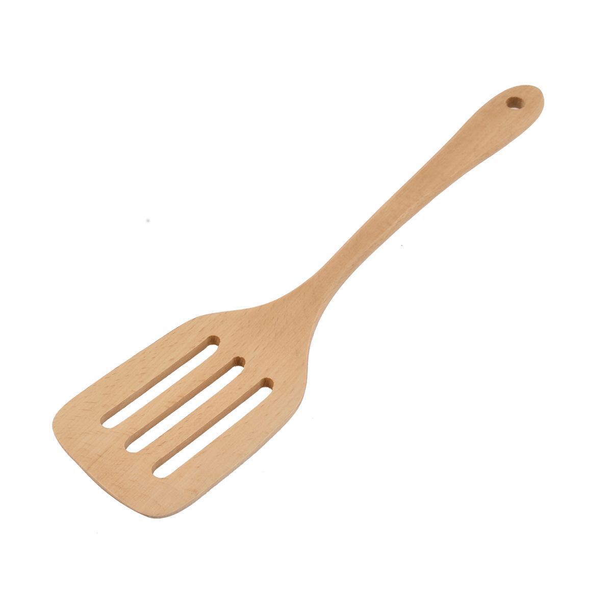Unique Bargains Wooden Hollow Design Cooking Ware Frying Turner Spatulas and Turners Wood Color 1... | Target