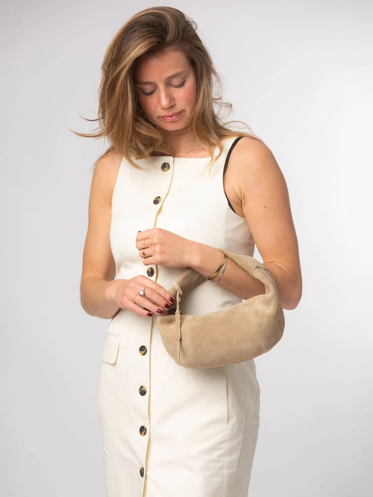 Cultured London Siobhan Suede Grab Bag | Next EU