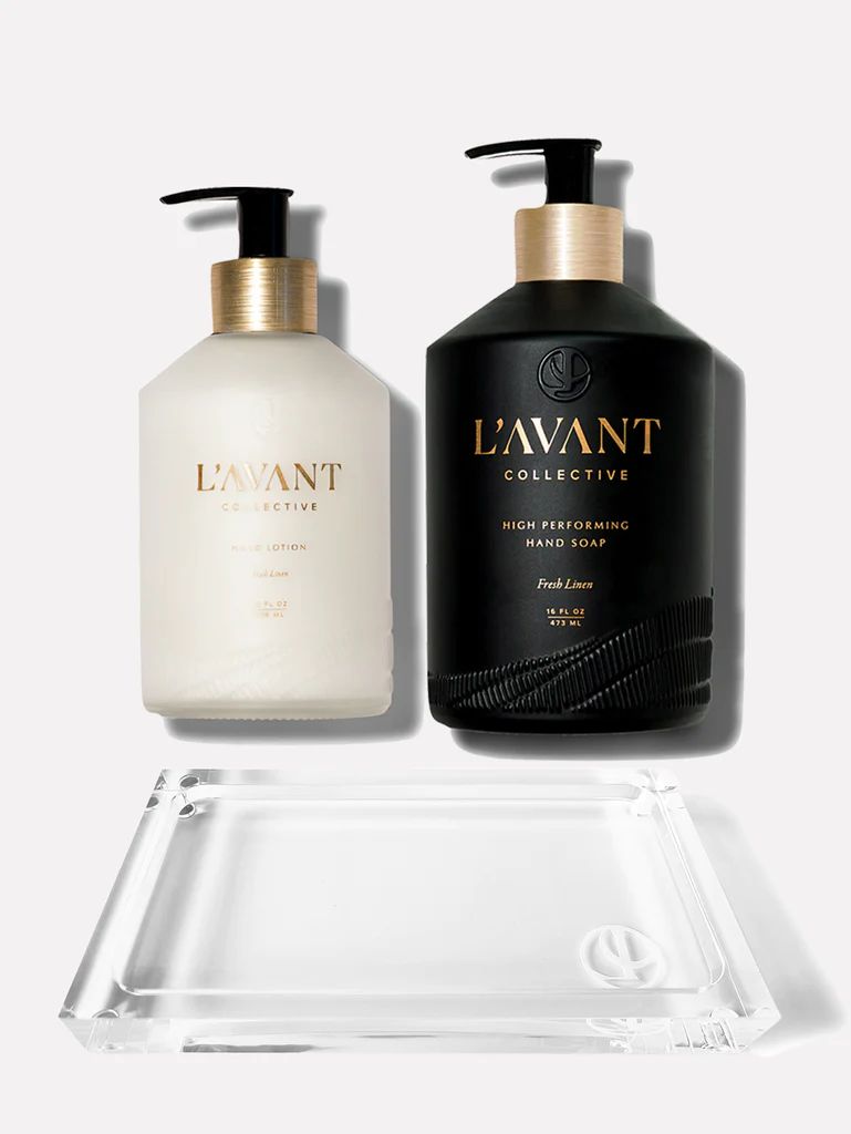 Deluxe Hand Soap + Lotion Bundle - Fresh Linen | L'AVANT Collective