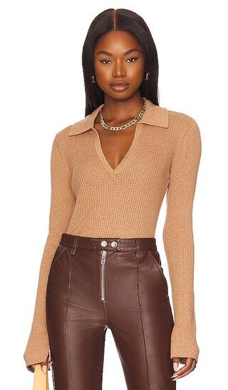 Catarina Sweater in Deep Camel | Revolve Clothing (Global)