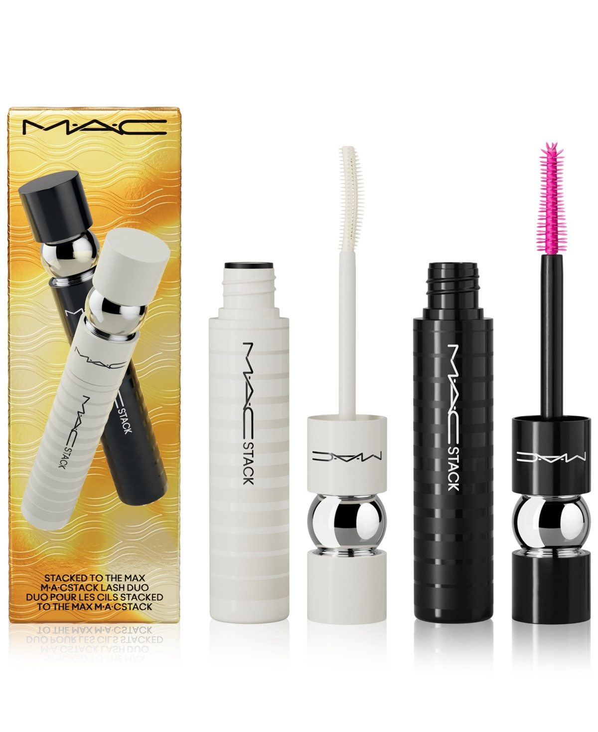 Mac 2-Pc. Stacked To The Max MACStack Mascara Lash Gift Set | Macy's