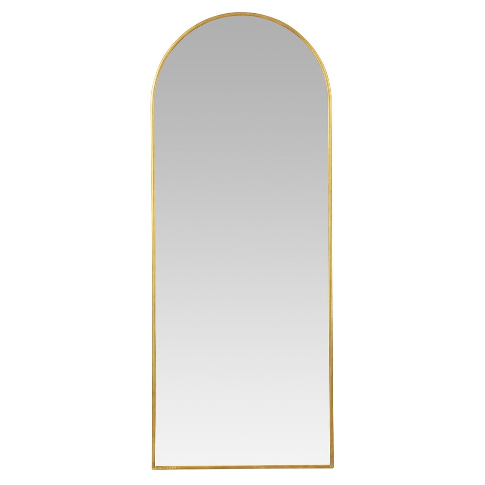Nadia Modern Arch Floor Mirror - 70"H x 28"W x 1.5"D (70"H x 28"W x 1.5"D) | Bed Bath & Beyond