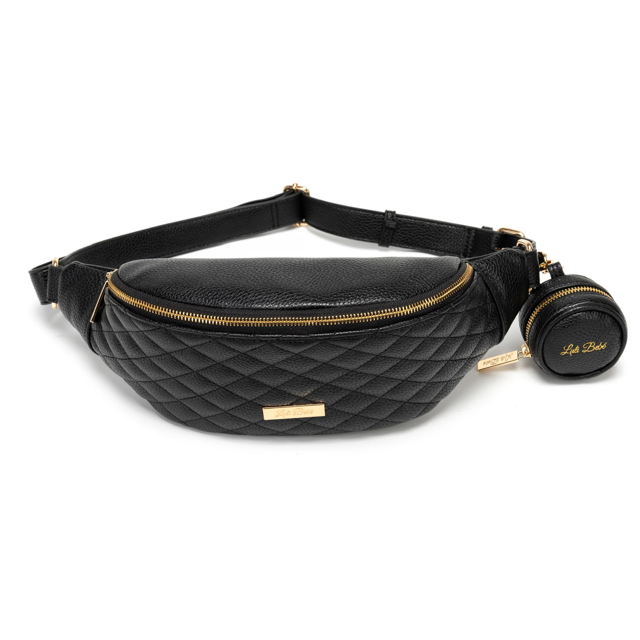 Monaco Sling Bag | Ebony Black | Luli Bebé