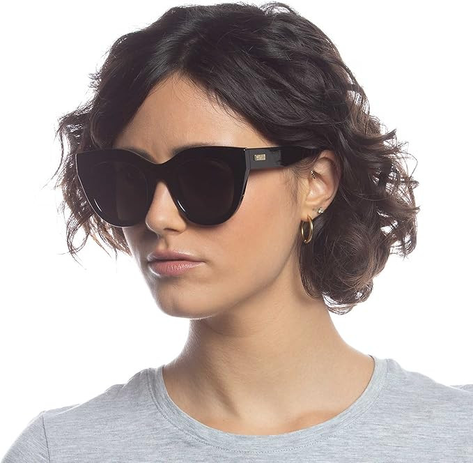 Amazon.com: Le Specs. AIR HEART womens BLACK / GOLD eyewear : Clothing, Shoes & Jewelry | Amazon (US)