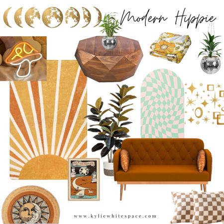 For the colorful, retro 70-inspired interior lovers - Shop Modern Hippie home decor by #kyliewhitespace! 

#LTKFind #LTKhome