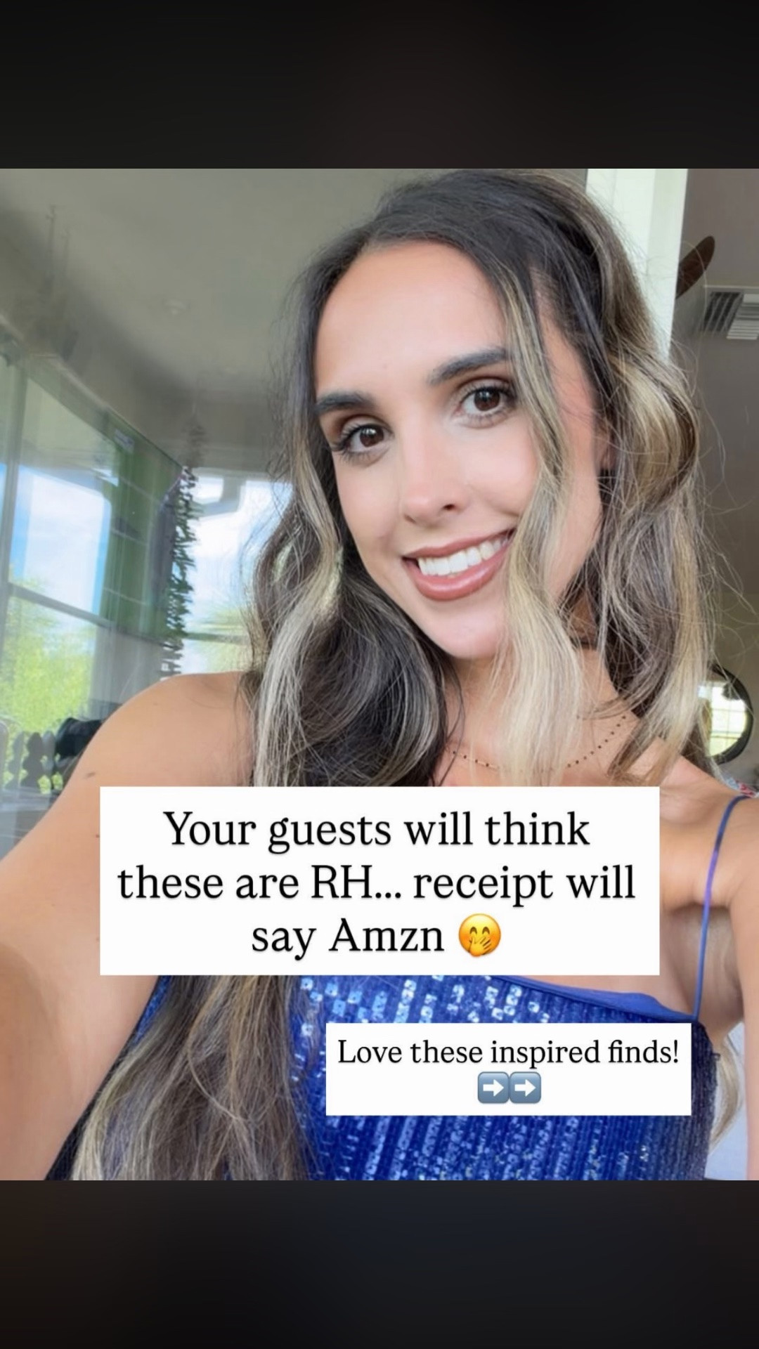 Your guests will think these are RH..receipt will say Amazon!!