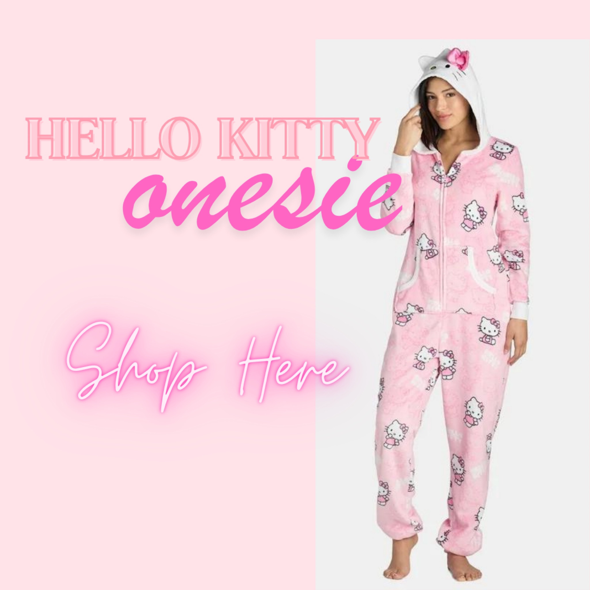 Hello Kitty Pajamas 
Hello Kitty Onesie

Pjs, Women’s Pajamas, Pajamas, Hello Kittyy

#LTKFindsUnder50 #LTKSaleAlert #LTKBacktoSchool
