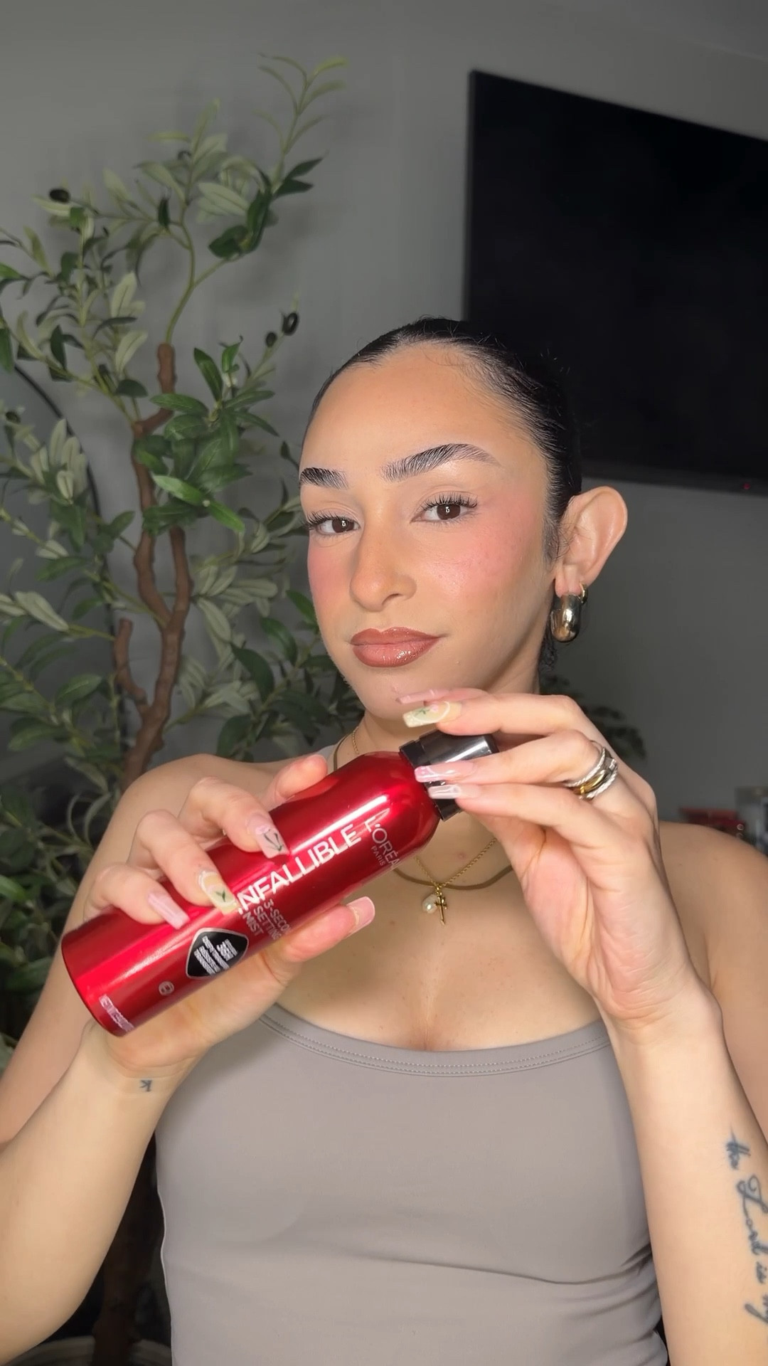 If my makeup isn’t giving me filter allegations I don’t want it - L’Oréal infallible setting spray locks my makeup in sooo good every time 

#LTKgrwm #LTKBeauty