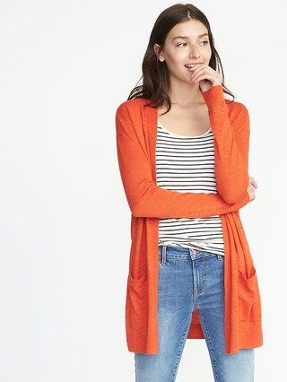 Open-Front Long-Line Sweater for Women | Old Navy US