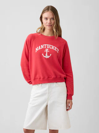Relaxed Graphic Sweatshirt | Gap Factory