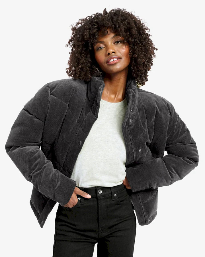 Milla Cord Puffer Jacket | Splendid