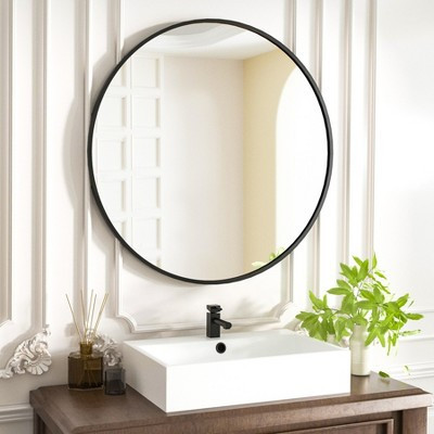 BEAUTYPEAK Round Wall Mirror Bathroom Vanity Mirrors | Target