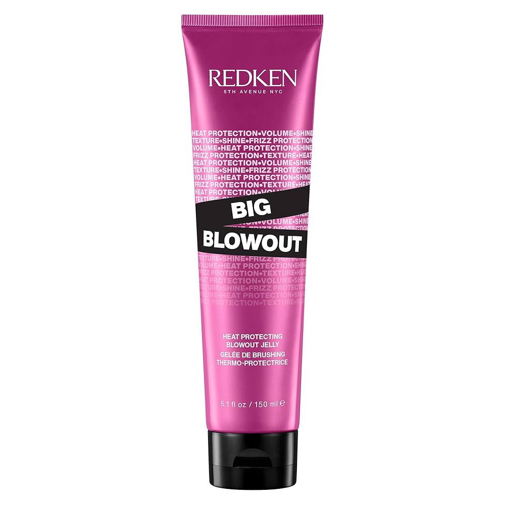 Redken Big Blowout Heat Protection Jelly For All Hair Types - Blowdry gel, Offers Shine and Textu... | Amazon (US)