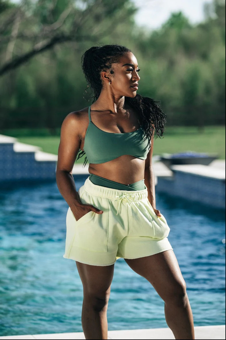 Threads Short - Light Margarita | Buffbunny Collection