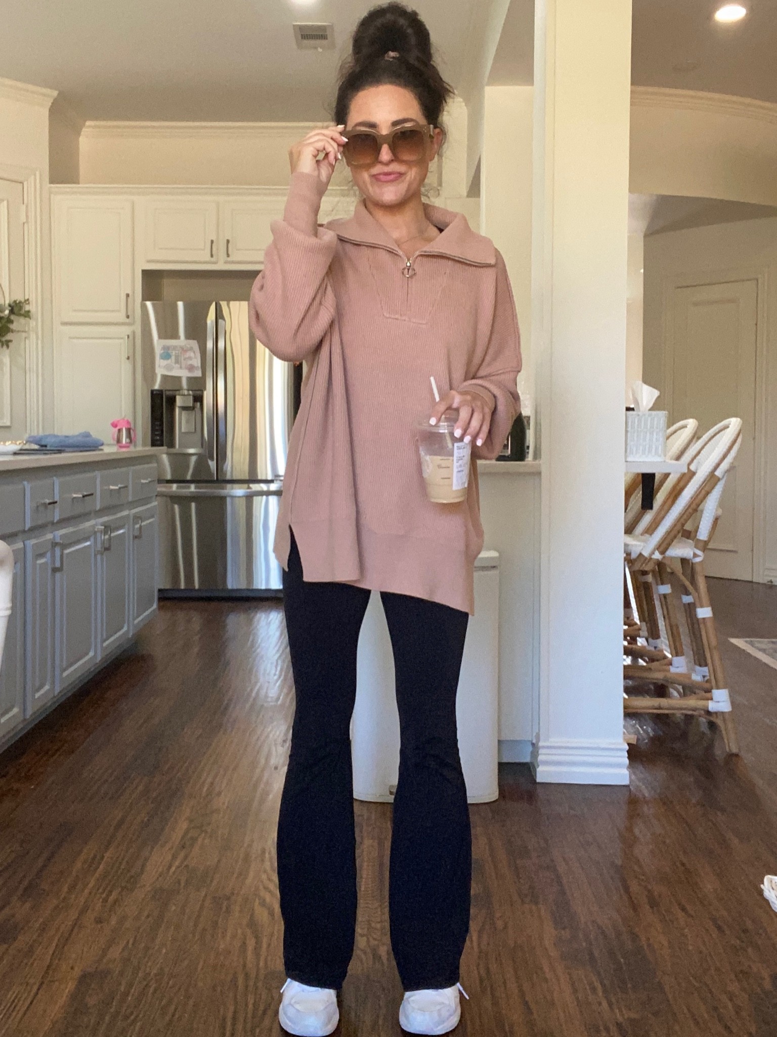 Amazon sweater yoga pants 

#LTKunder50