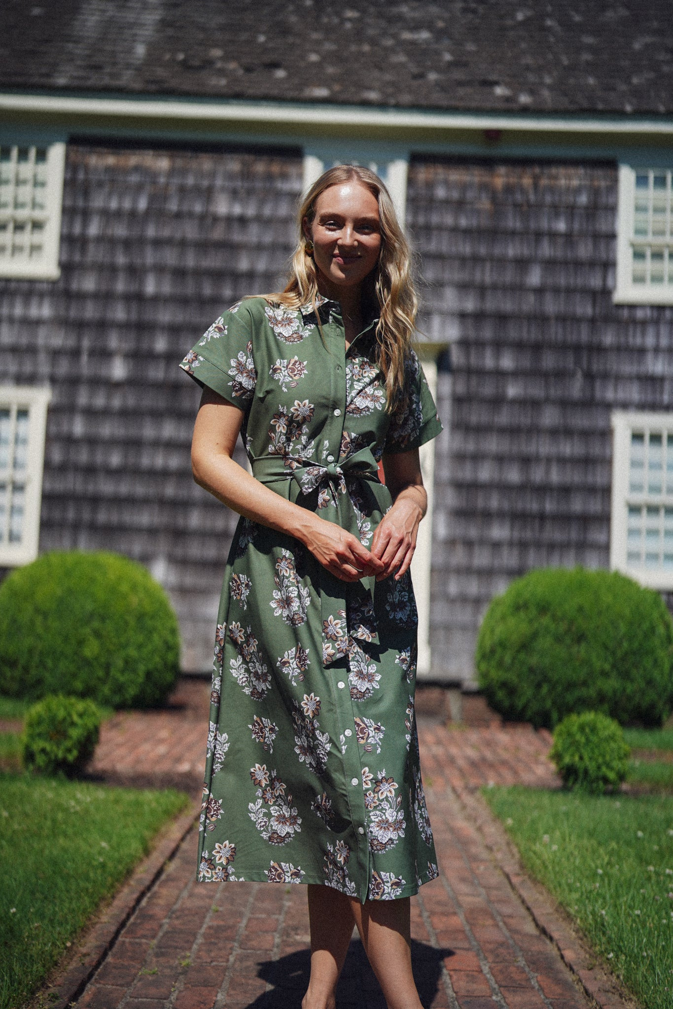 Miller Dress - Whisperwood | Smith and Quinn
