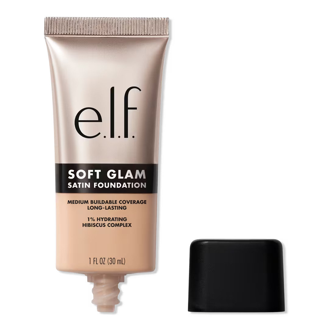 25 Light Neutral Soft Glam Satin Foundation - e.l.f. Cosmetics | Ulta Beauty | Ulta