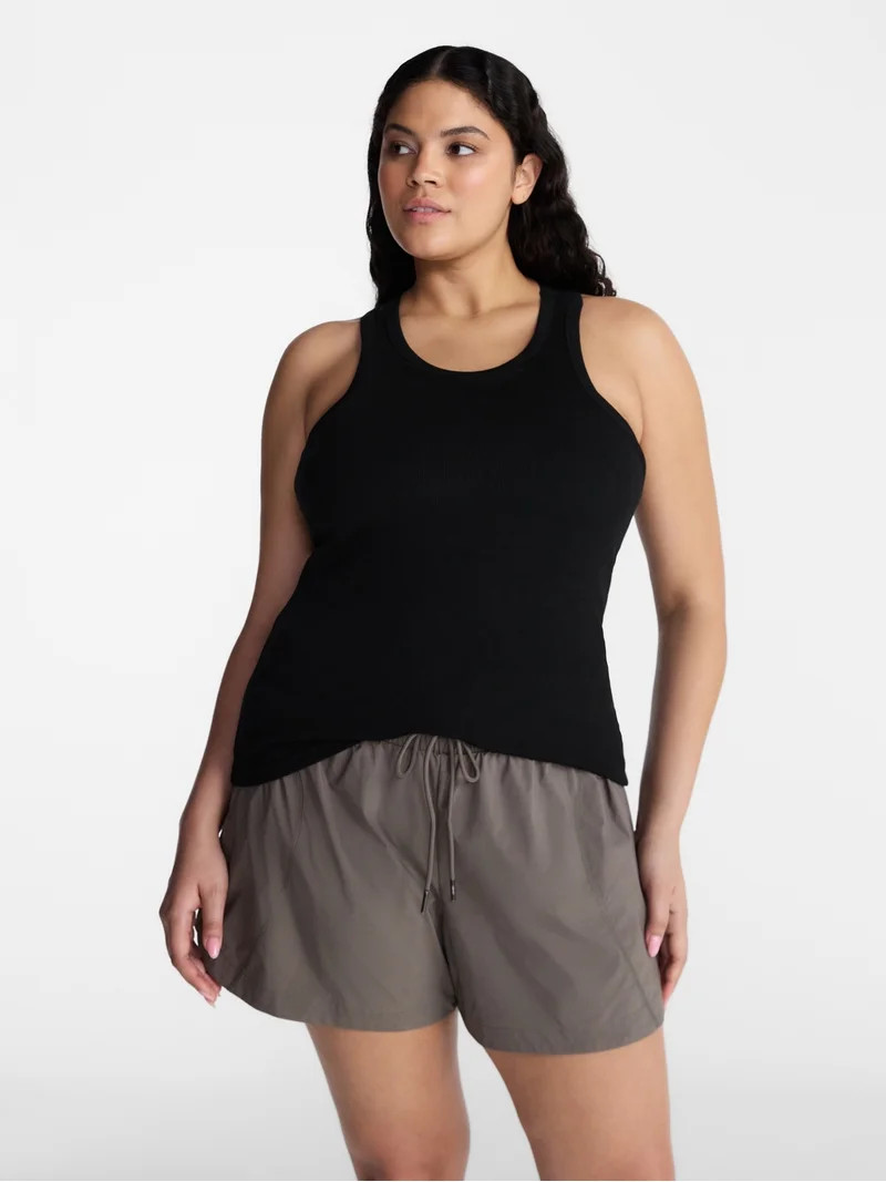 Avia Women's Ribbed Tank Top, Sizes XS-XXXL | Walmart (US)