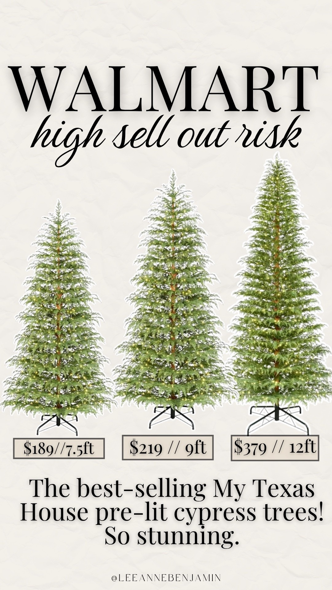 High sell out risk Christmas trees from @Walmart !!

#LTKootd #LTKgrwm #LTKSeasonal
