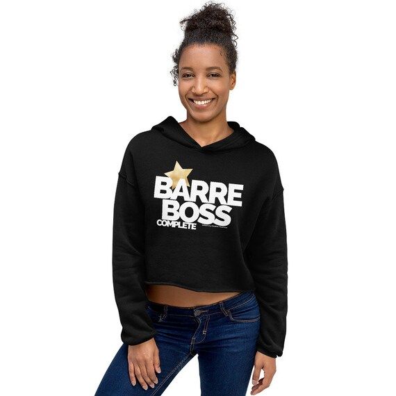 BARRE BOSS Complete Hoodie Fitness Workout Sweatshirt Pilate | Etsy | Etsy (US)