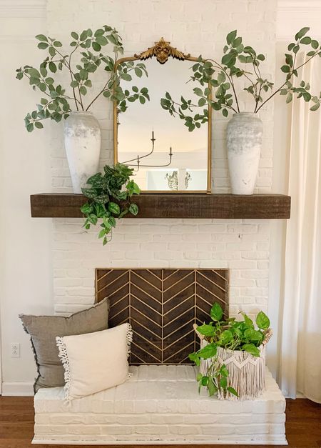 Plants are the best way to give your mantle a fresh look after the new year! 

#LTKhome