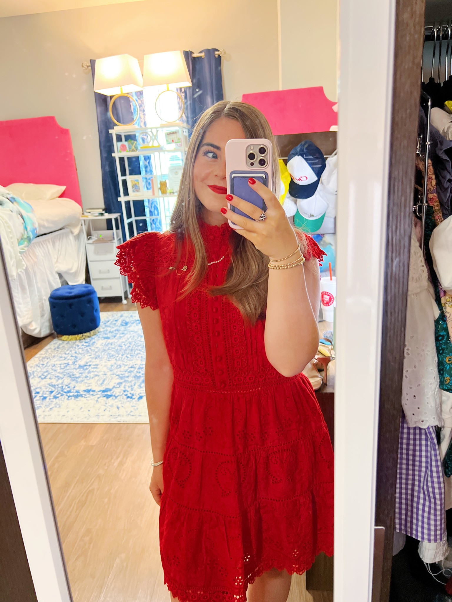 The perfect red dress! 