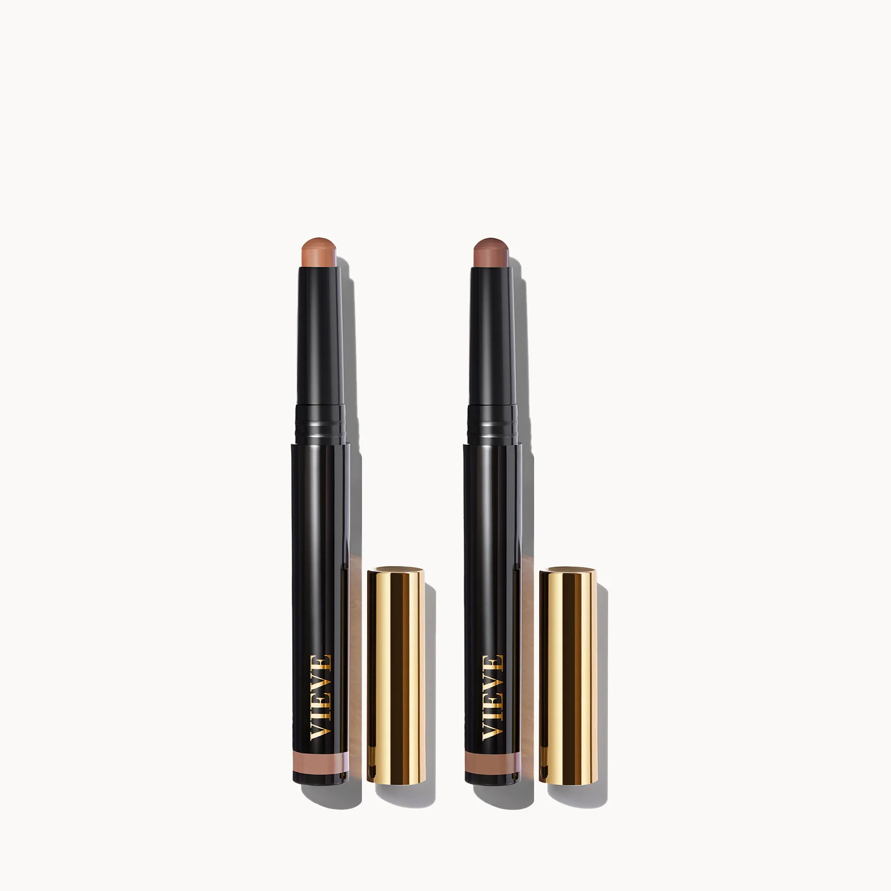 121 Blush & Bronze Brush | Ultra-Soft Bronze & Blush Brush | VIEVE