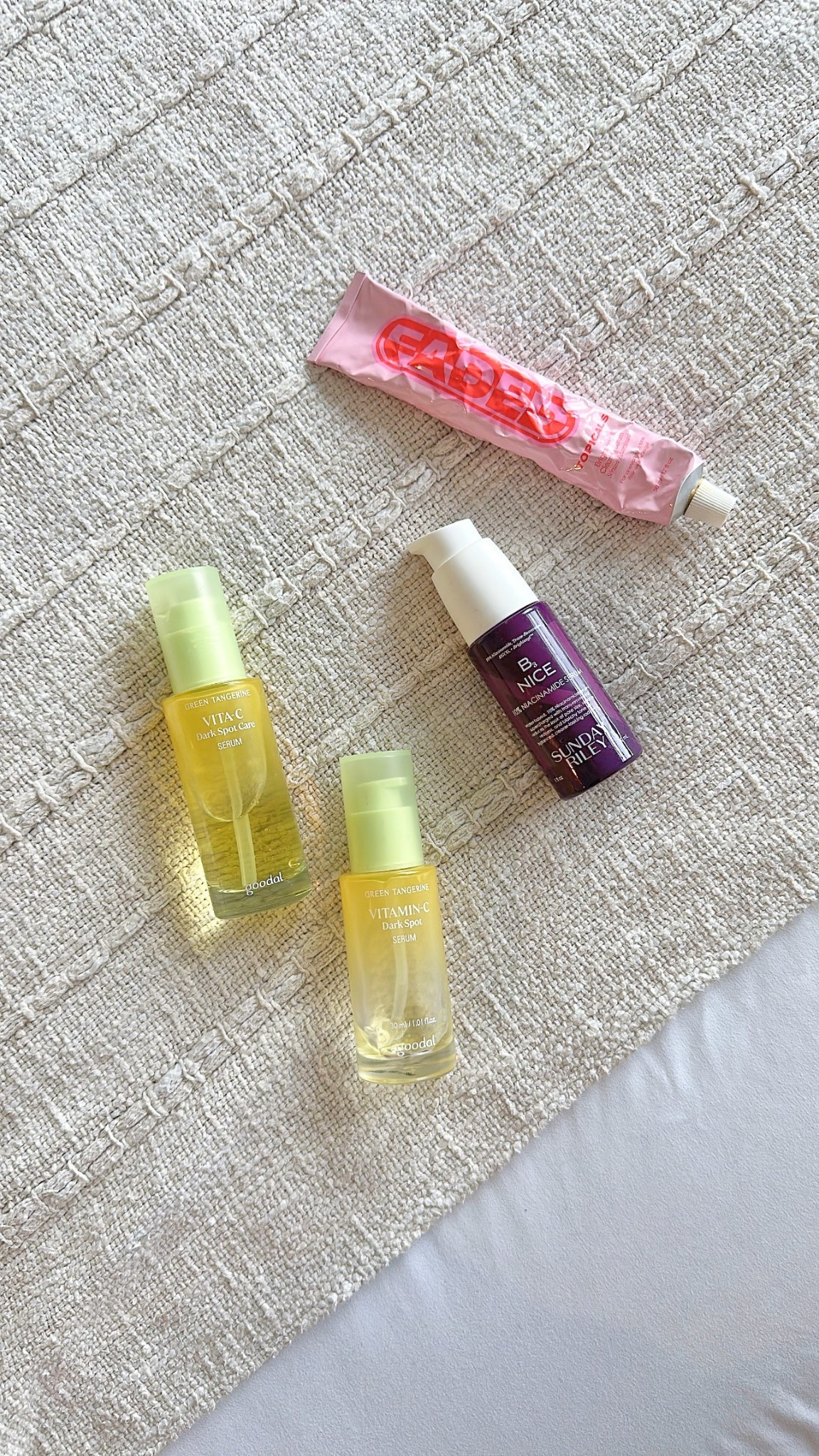 favorite products for dark spots. 