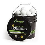 Champion Sports Lacrosse Balls in a Bucket | Amazon (US)