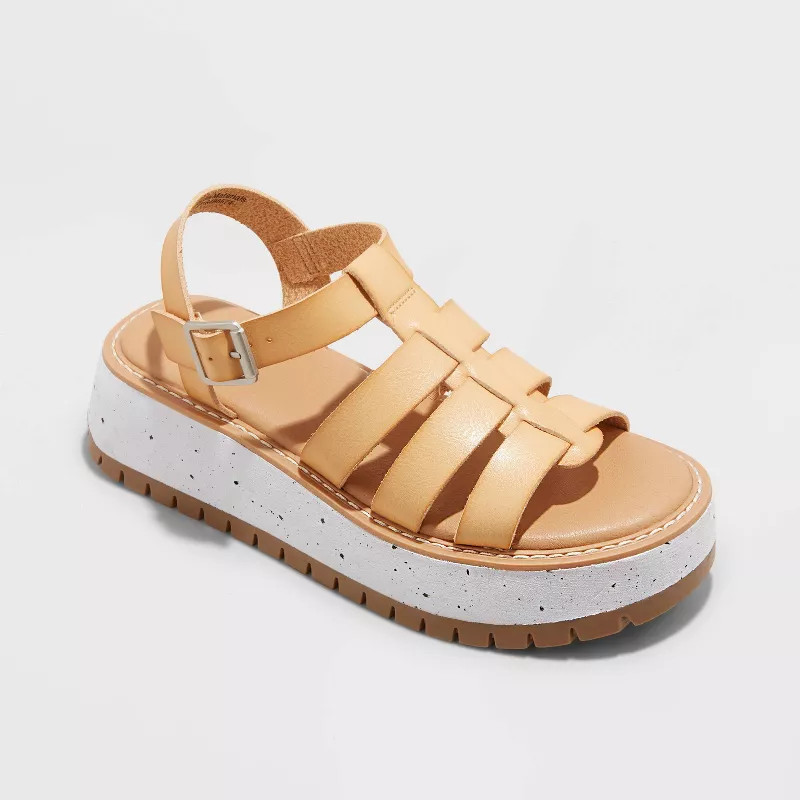 Universal Thread Justine platform sandals | Target