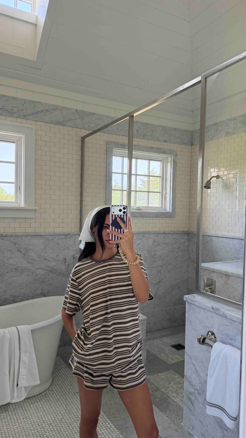 set active striped tee & shorts + gap bandana #comfyootd #stripedtee

#LTKdayinmylife #LTKgrwm #LTKootd