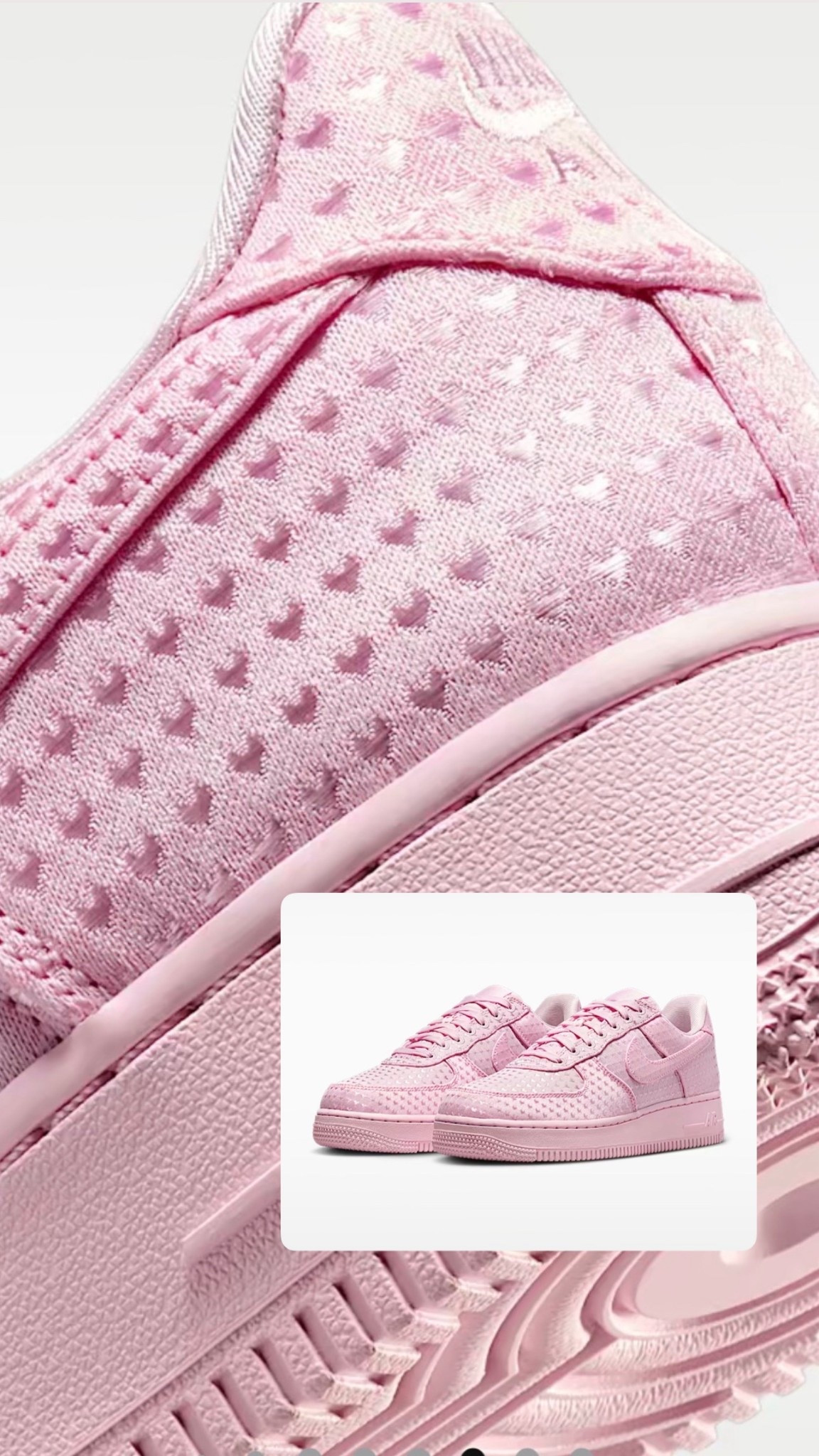 Heart embellished Air Force 1 SE Valentines Day

#LTKootd #LTKActive #LTKValentine