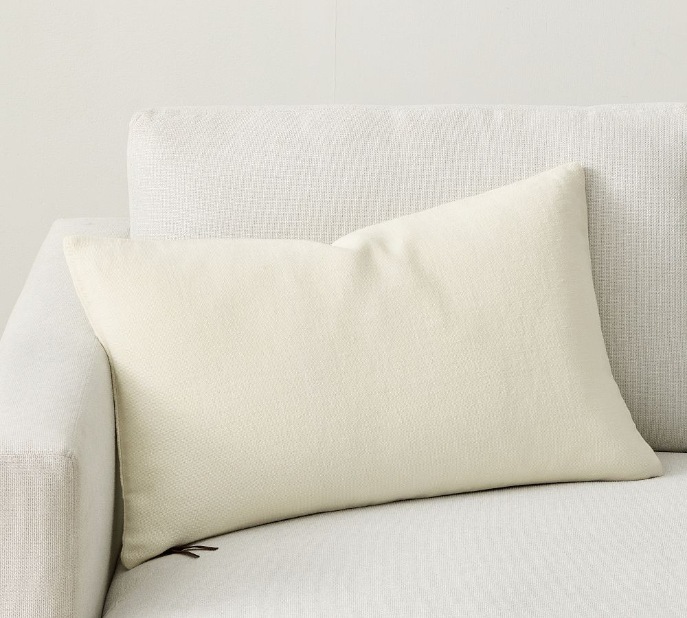 Everyday Linen Lumbar Pillow | Pottery Barn (US)