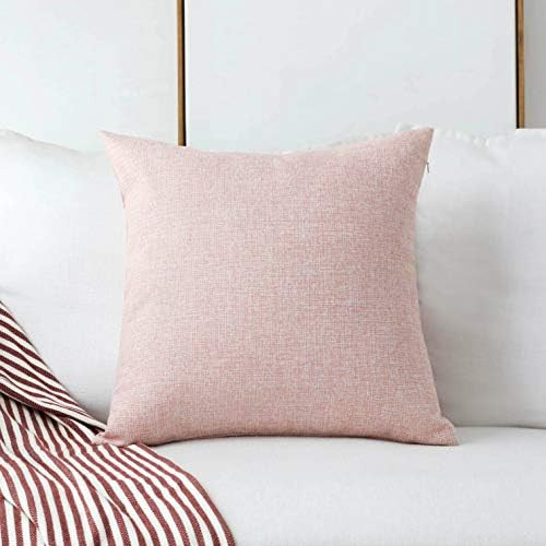 Home Brilliant 24x24 Pillow Covers Decorative Lined Linen Euro Sham Cushion Case for Floor, 60 x ... | Amazon (US)