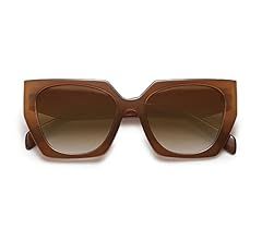 SOJOS Retro Trendy Oversized Polarized Sunglasses for Women and Men | Amazon (US)
