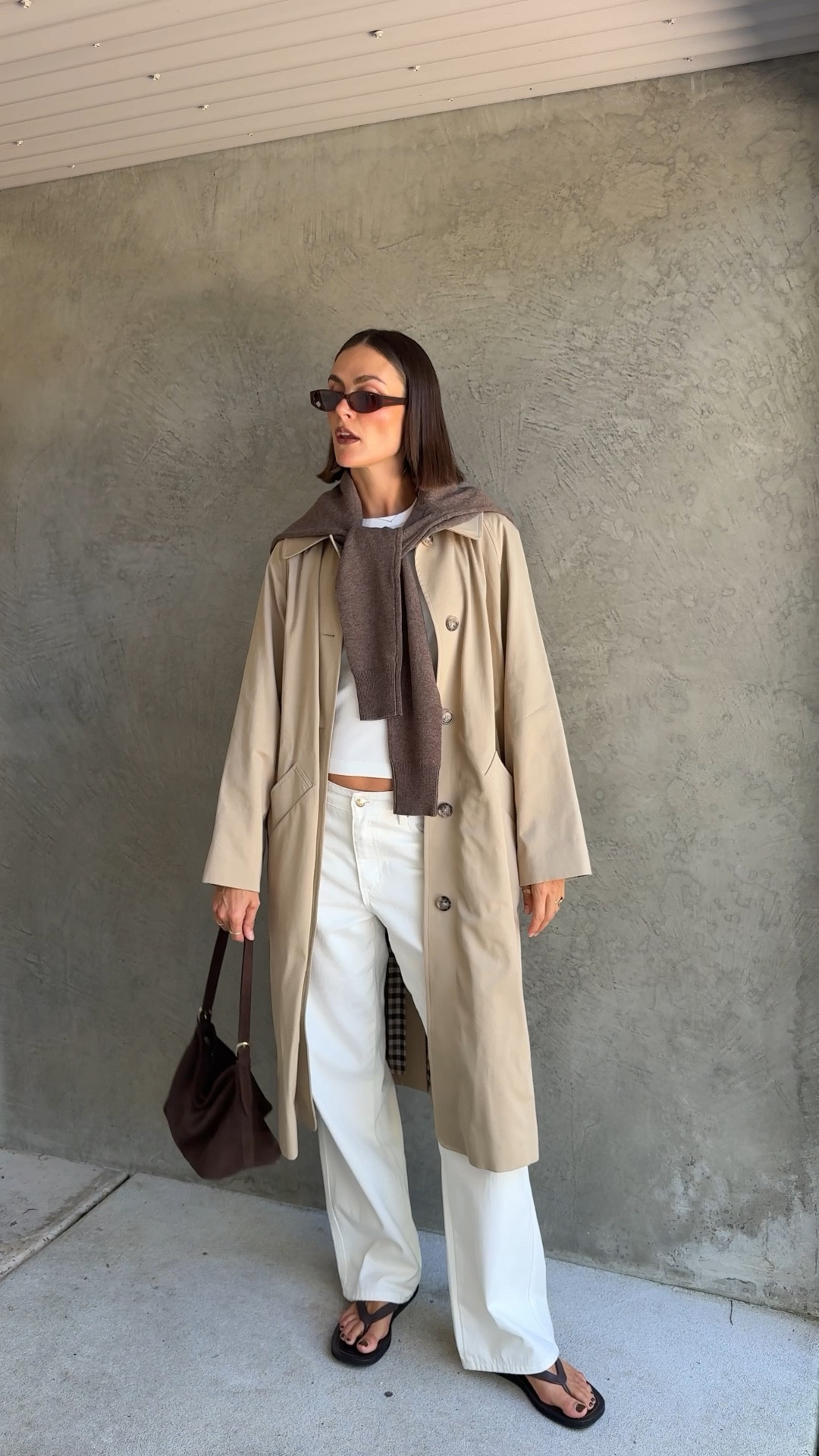 Some autumn styling inspo for you using an easy base - a white tee and white jeans. My jeans are from All Things Golden - I will link something similar 

#LTKaustralia #LTKautumn #LTKstyletip