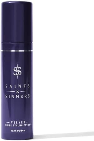 Saints & Sinners Award Winning Velvet Divine Hair Styling Potion, Thermal Protectant, Shine & Def... | Amazon (US)