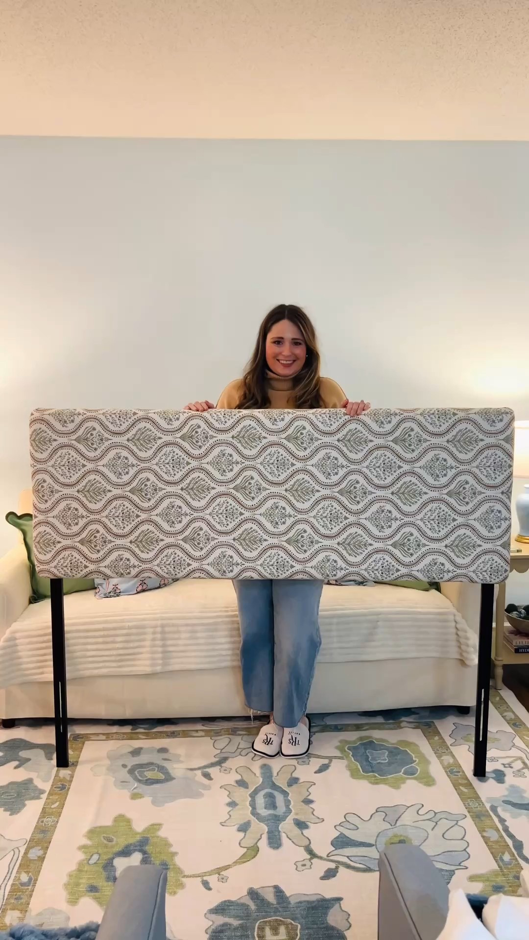 Upholstered Headboard || DIY furniture || Reupholstered furniture 

How I reupholstered our guest room headboard without sewing!!

#LTKHome