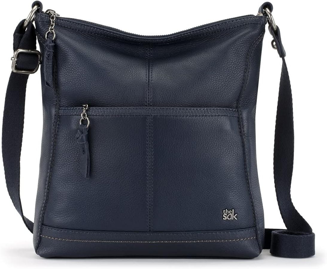 The Sak iris Leather Crossbody Purse - Women's Handbag for Everyday & Travel - Cross Body Bag Wit... | Amazon (US)
