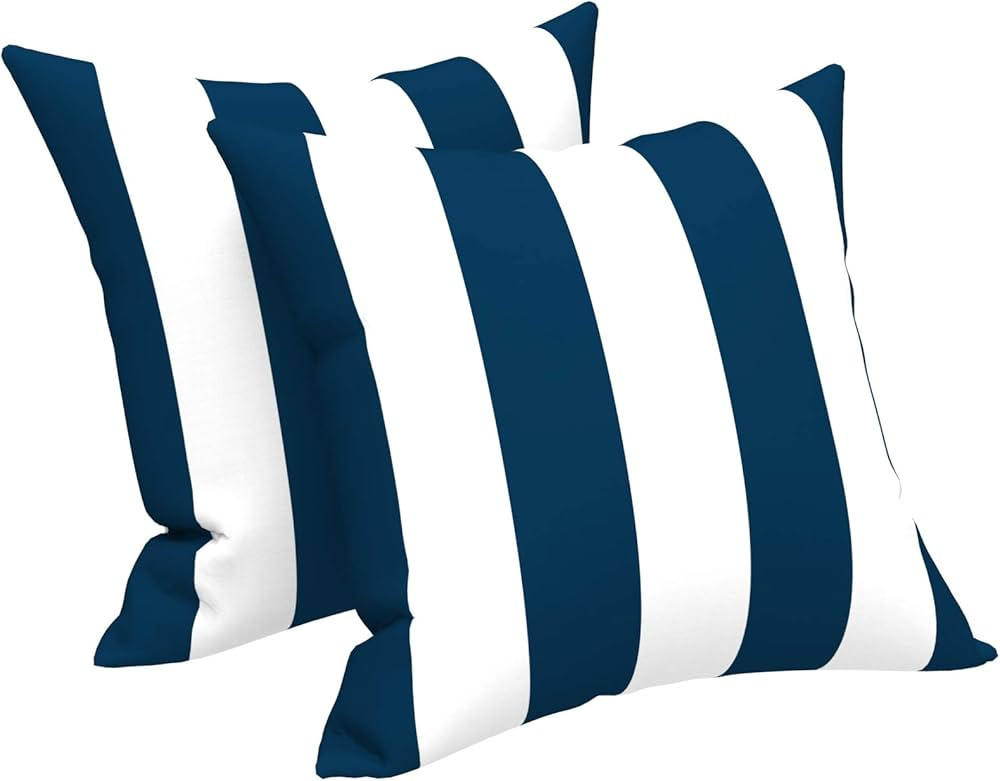 LVTXIII Indoor Outdoor Pillow Covers, Covers ONLY Patio Accent Square Toss Pillow Cushion Case 18... | Amazon (US)