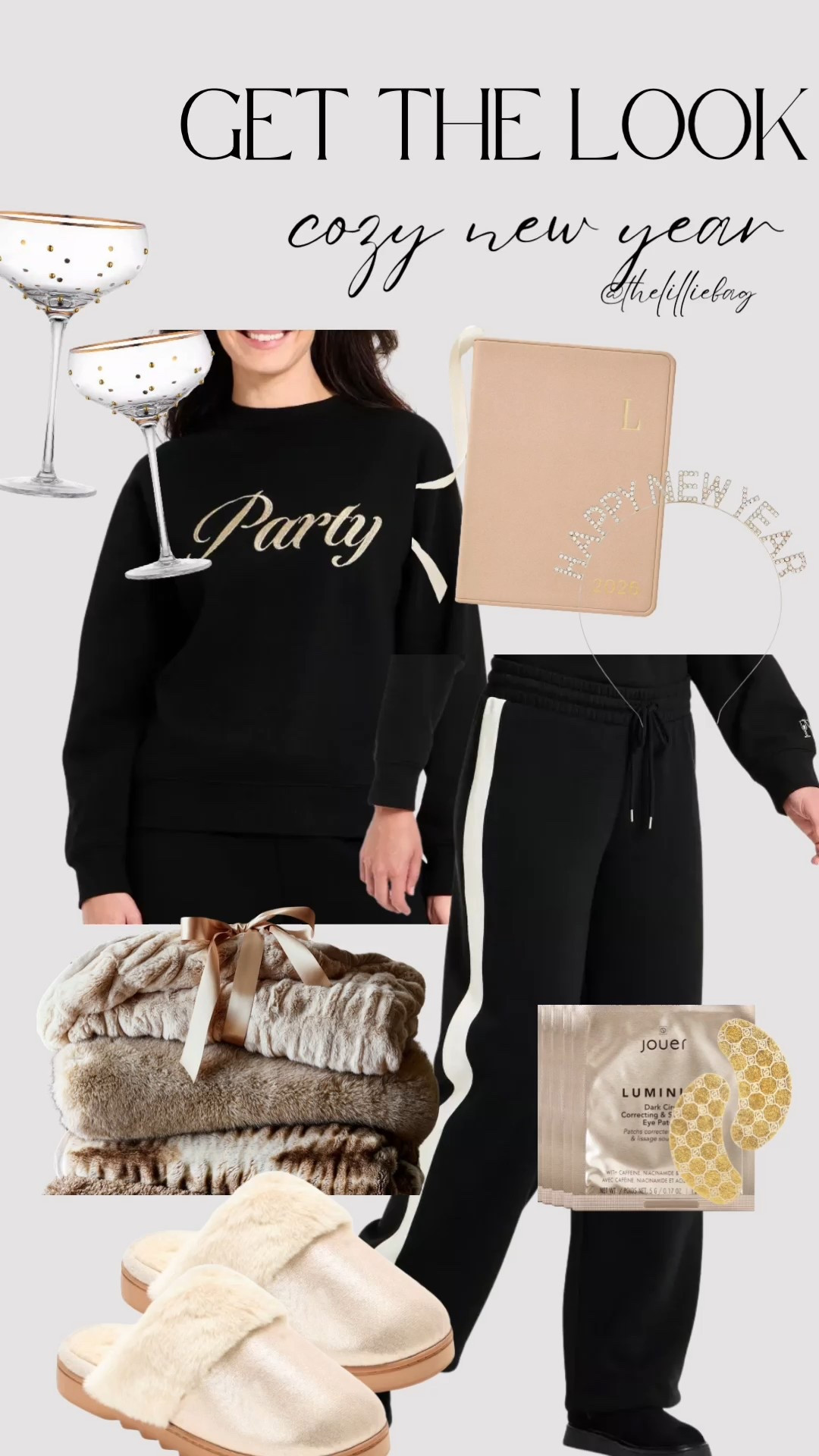 Ringing in the new year in cozy style!🖤🪩 new set from Target! 

New years. New Year’s Eve. Cozy outfit. Winter outfit  

#LTKootd #LTKSeasonal