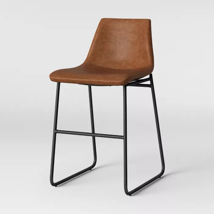 Bowden Faux Leather Counter Stool - Project 62™ | Target